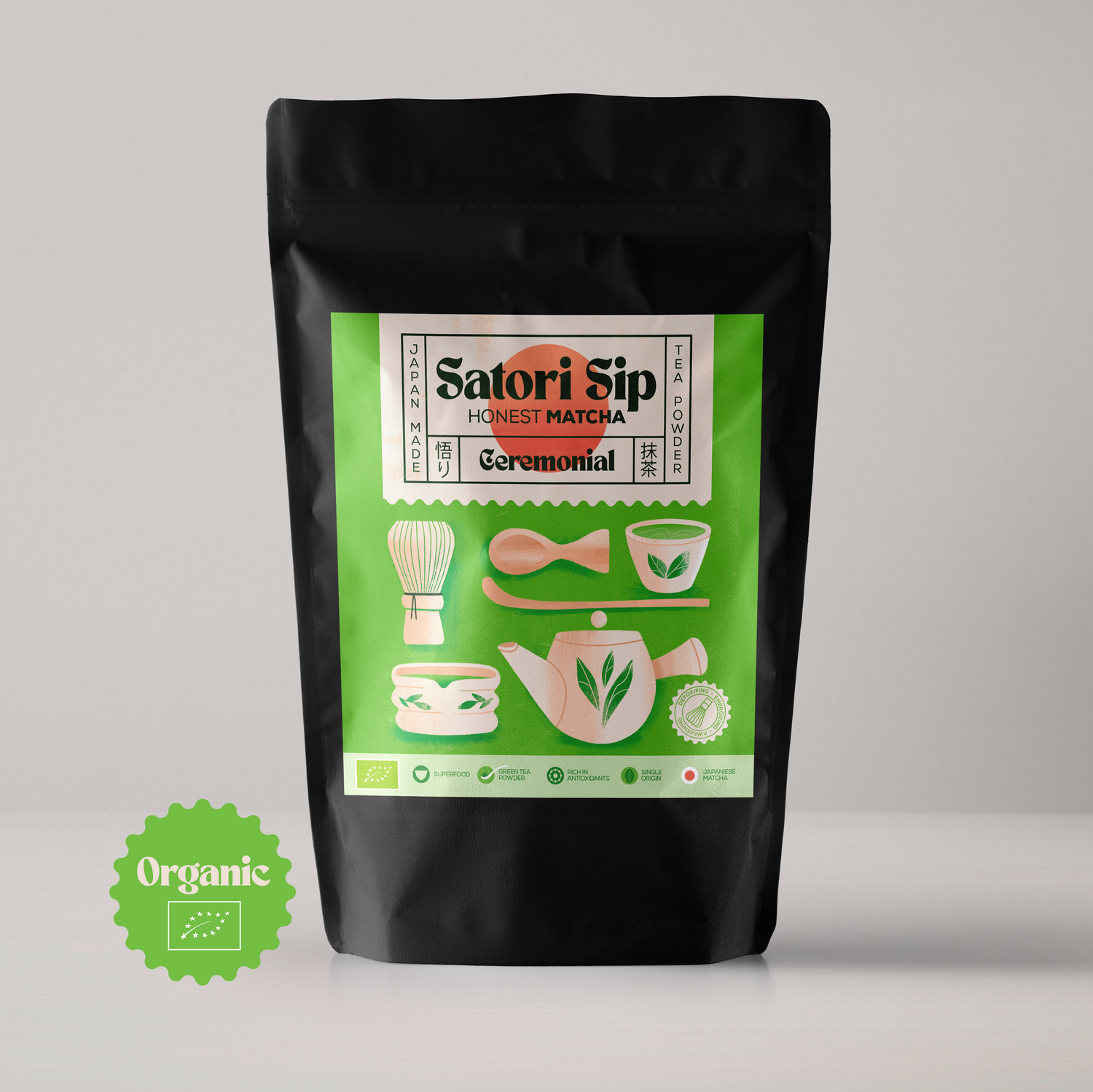 Satori Sip Ceremonial Matcha 40g